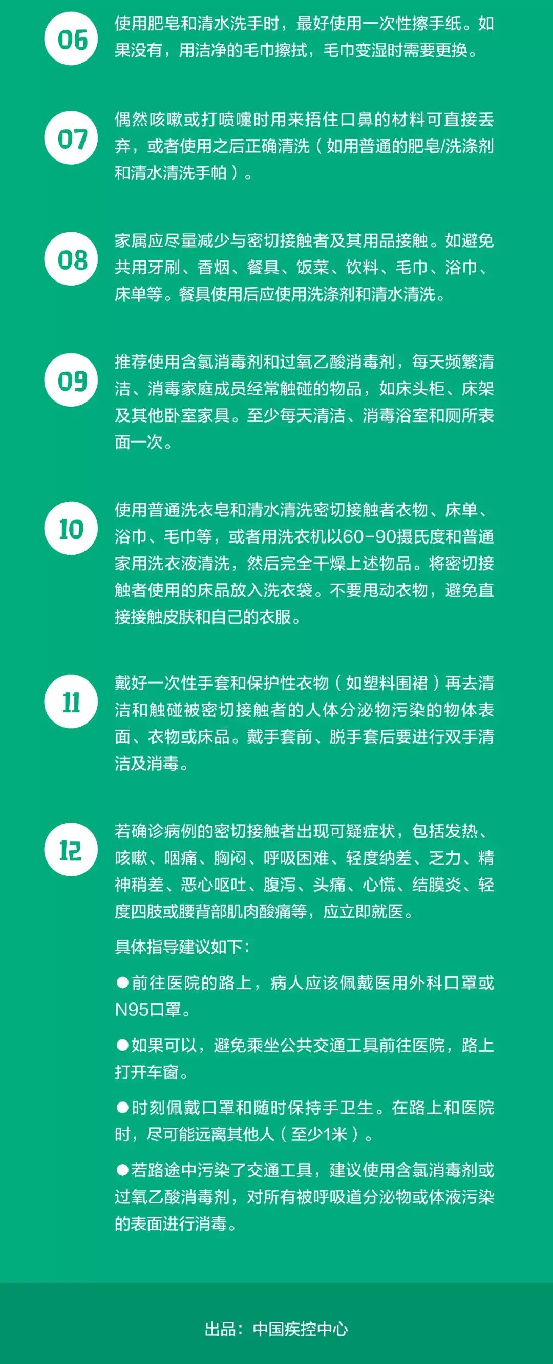 中国疾控中心权威提示：新型冠状病毒感染的肺炎公众预防指南，跟着做起来！ | 特别关注